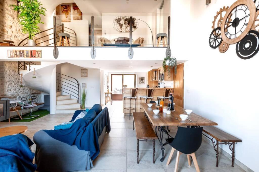 Le Pegue Chez Dabin - La Roche St Secret - 10Persヴィラ エクステリア 写真