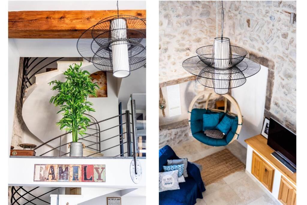 Le Pegue Chez Dabin - La Roche St Secret - 10Persヴィラ エクステリア 写真